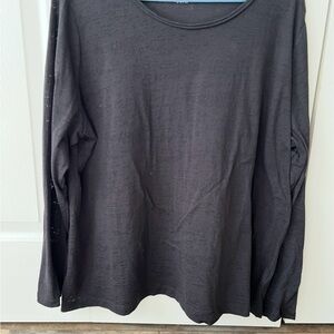 Cato Women's Black Long Sleeve Tee